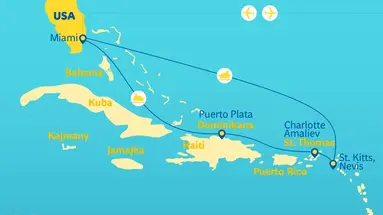 Rejs na Karaiby, Dominikana, St.Thomas, St.Kittis - Celebrity Cruises