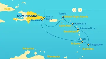 Rejs po Antylach z Dominikany - Costa Cruises