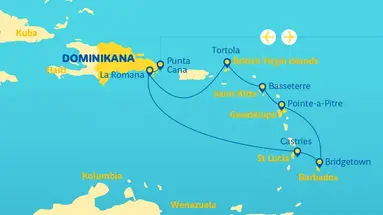 Rejs po Antylach z Dominikany - Costa Cruises