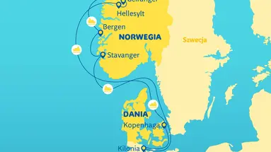 Rejs po norweskich fiordach - Plenery Skandynawii