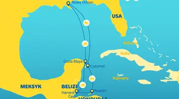 Rejs po zachodnich Karaibach - Norwegian Cruise Line