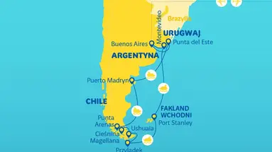 Rejs u wybrzeży Patagonii i Falklandów - Celebrity Cruises