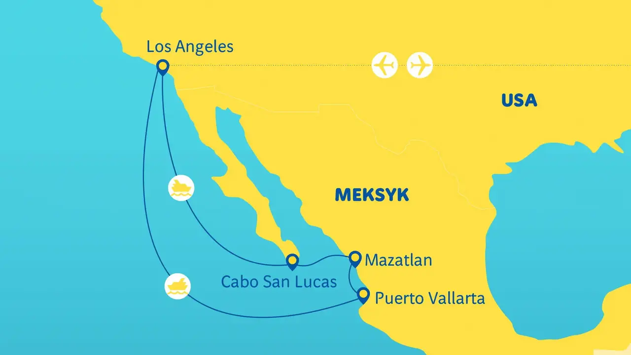 Rejs wzdłuż Riwiery Meksykańskiej - Norwegian Cruise Line