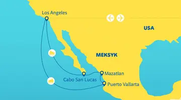 Rejs wzdłuż Riwiery Meksykańskiej - Norwegian Cruise Line
