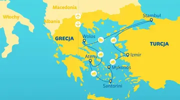 Rejs wzdłuż wybrzeży Grecji i Turcji - Costa Cruises