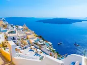 SANTORINI BŁĘKIT I BIEL CYKLAD