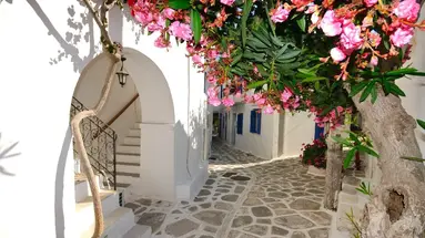 SANTORINI BŁĘKIT I BIEL CYKLAD