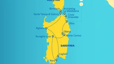Sardynia i Korsyka - Szmaragdowe Perły
