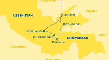 Serce Azji: Uzbekistan i Tadżykistan