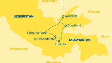 Serce Azji: Uzbekistan i Tadżykistan