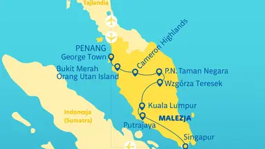 Singapur i Malezja - Azjatyckie Tygrysy z wypoczynkiem na Penang