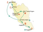 Singapur i Malezja z wypoczynkiem na wyspie Langkawi 15 dni