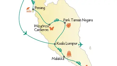 Singapur i Malezja z wypoczynkiem na wyspie Langkawi 15 dni