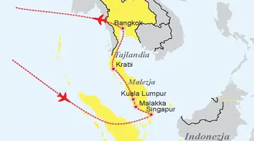 Singapur, Malezja, Tajlandia - Tercet egzotyczny 2025