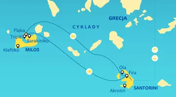 Skąd pochodzi Wenus? - Santorini - Milos - Mykonos