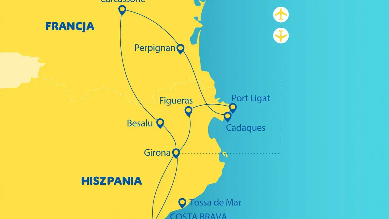 Skarby dzikiego wybrzeża - zwiedzanie Hiszpanii i Francji
