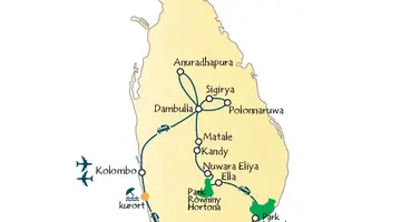 Sri Lanka - zwiedzanie i wypoczynek - 12 dni
