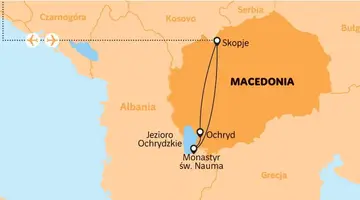 Sylwester w Macedonii - autokarem