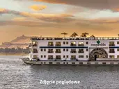 Symbole Egiptu - Nil i Piramidy