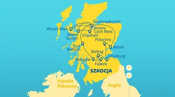 Szkocja - wzgórza walecznych serc