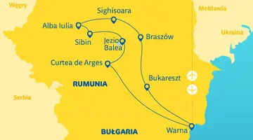 Szlakiem Hrabiego Drakuli - Premium - samolotem