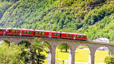Szwajcaria - Bernina Express - Mediolan