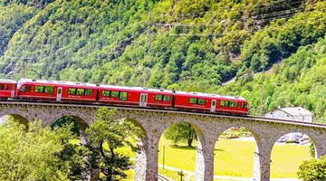 Szwajcaria - Bernina Express - Mediolan