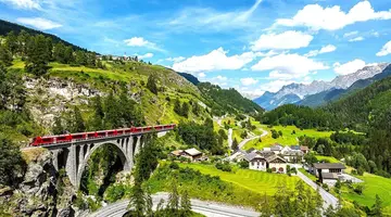 SZWAJCARIA I WŁOCHY, PODRÓŻ BERNINA EXPRESS