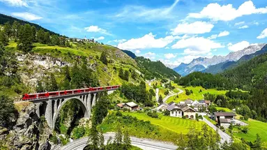 SZWAJCARIA I WŁOCHY, PODRÓŻ BERNINA EXPRESS