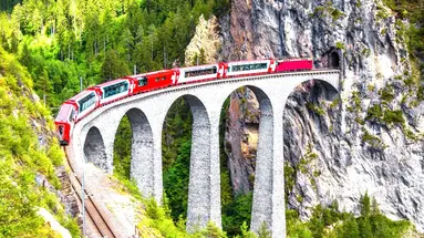 SZWAJCARIA I WŁOCHY, PODRÓŻ BERNINA EXPRESS