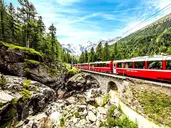 SZWAJCARIA I WŁOCHY, PODRÓŻ BERNINA EXPRESS