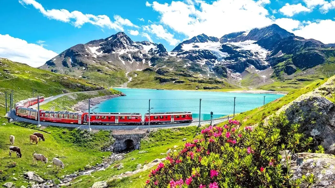 SZWAJCARIA I WŁOCHY, PODRÓŻ BERNINA EXPRESS