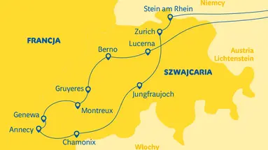 Szwajcaria - Sabaudia - Zamożna Helwecja Komfort