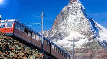 Szwajcaria z widokiem na Matterhorn