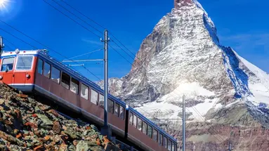 Szwajcaria z widokiem na Matterhorn