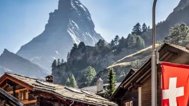 Szwajcaria - Ze szczytu Alp