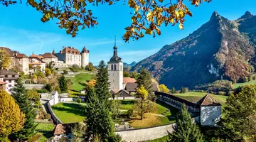 Szwajcaria - Ze szczytu Alp