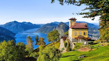 Szwajcaria - Ze szczytu Alp