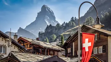 Szwajcaria - Ze szczytu Alp