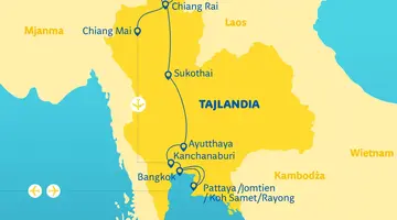 Tajlandia - Baśniowa Tajlandia