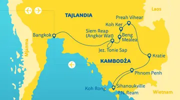 Tajlandia i Kambodża - w poszukiwaniu dzikich plaż