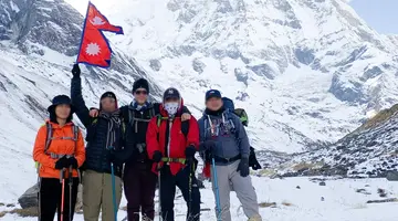 Trekking Do Bazy Pod Annapurną