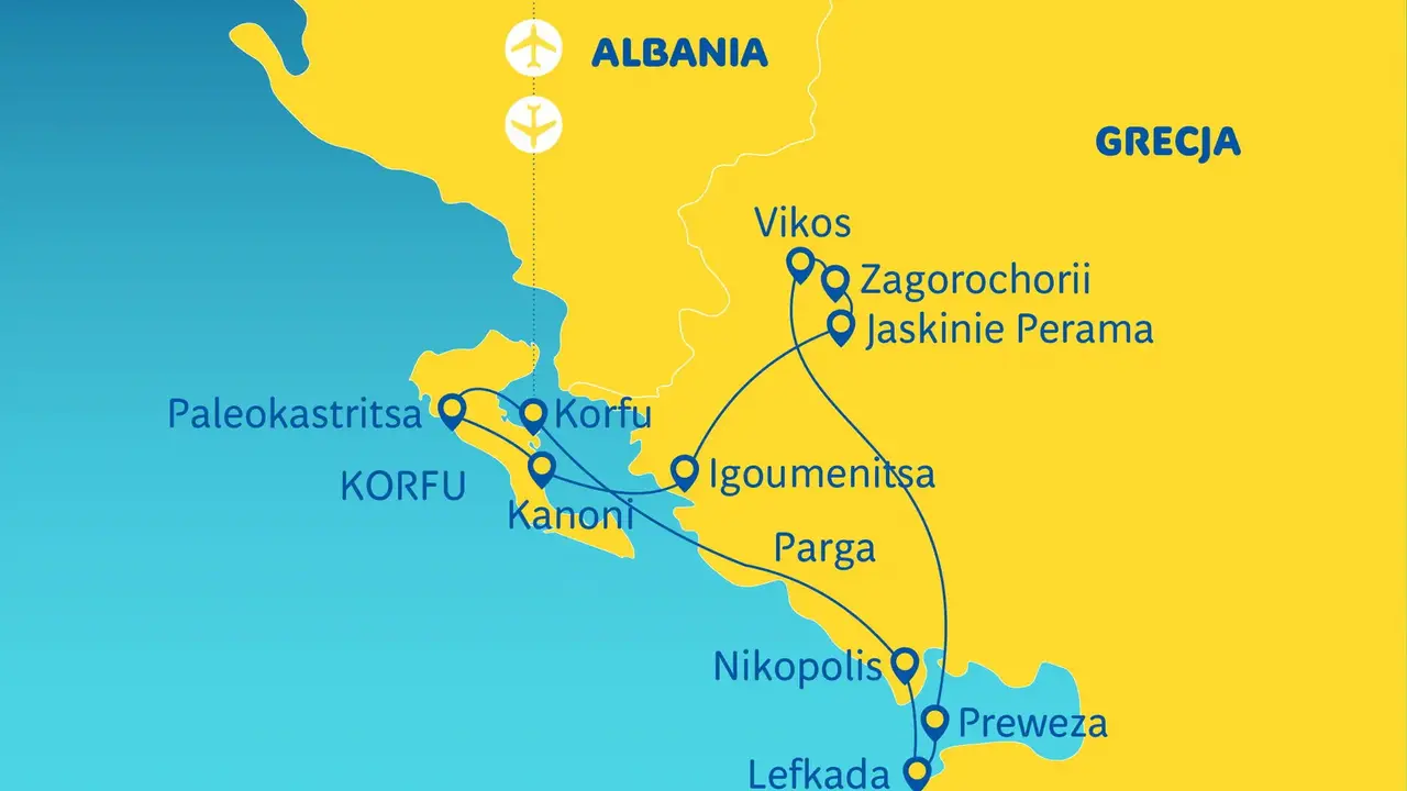 Trzy przystanki na Morzu Jońskim
