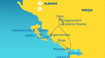 Trzy przystanki na Morzu Jońskim