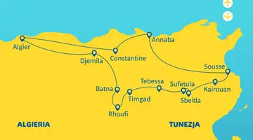 Tunezja i Algieria - Róża Pustyni