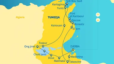 Tunezja - wielobarwna mozaika