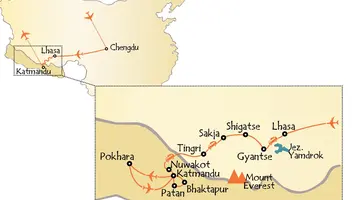 Tybet i Nepal - Mistyczne Himalaje - 19 dni