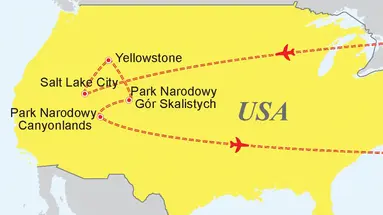 USA - Sześć Parków Narodowych USA 2025