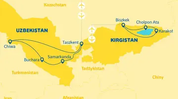 Uzbekistan i Kirgistan 2*