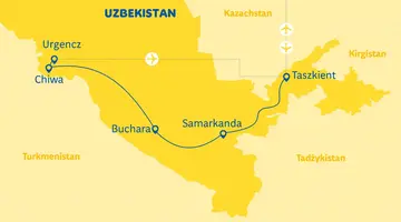 Uzbekistan - Zobaczyć Samarkandę